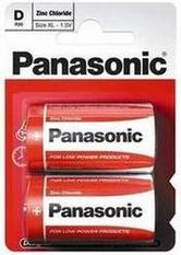 Bateria Panasonic R20 (D) cynkowo-węglowa blister B2