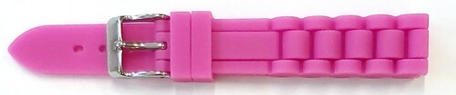 Pasek silikonowy GR1 18mm pink