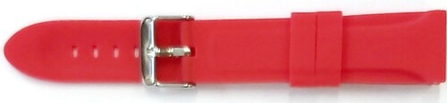 Pasek silikonowy GR2 18mm red