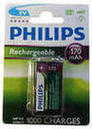 Akumulatorek Philips Multilife 9V 170mAh blister B1