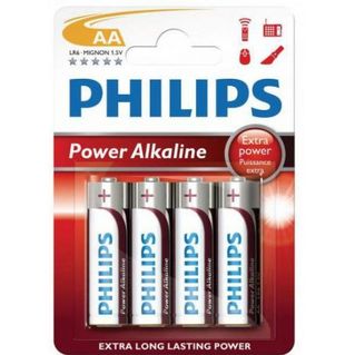 Batteries Philips Power Alkaline LR6 B4