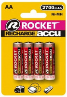 Rechargeable Rocket R6 / AA 2700mAh B4