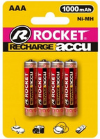 Rechargeable Rocket R03 / AAA 1000mAh B4
