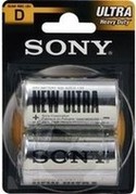 Bateria Sony R20 (D) cynkowo-węglowa blister B2