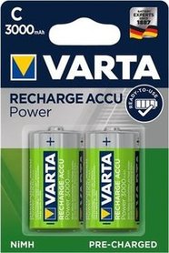 Rechargeable Varta R14 / C Ready2Use 3000mAh