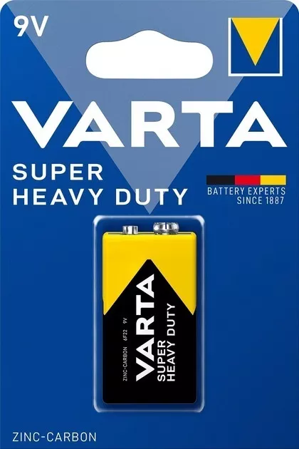 Bateria Varta 6F22 / 9V Superlife B1