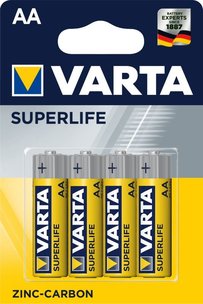 Batterie Varta R6 / AA Superlife B4