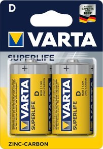 Batterie Varta R20 / D Superlife B2
