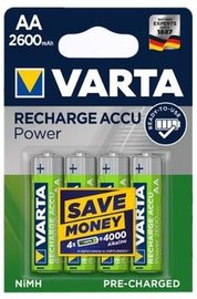 Rechargeable Varta R6 / AA Ready2Use 2600mAh