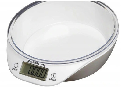 Digital kitchen scales with Bowl LCD 5kg - 1g