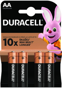 Battery Duracell Basic LR6 / AA / MN1500 B4
