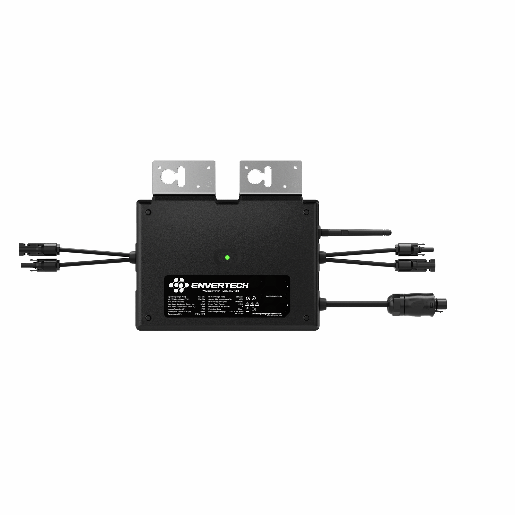 Mikroinwerter ENVERTECH EVT1000B + Kabel 5m z wtyczką