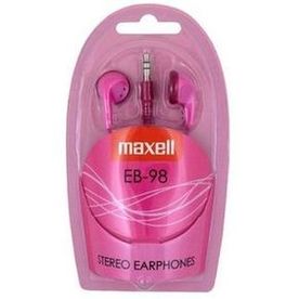 Sluchawki Maxell EB-98 Pink wtyk 3,5mm