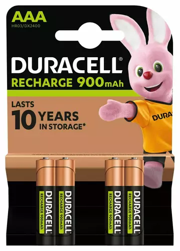Akumulator Duracell R03 / AAA (naładowany) 900mAh