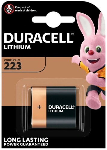 Batteries Duracell 223 / CRP2 lithium