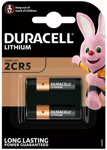 Batteries Duracell 245 / 2CR5 lithium B1