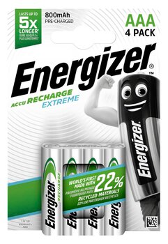 Akumulator Energizer Extreme R03 / AAA R2U 800mAh
