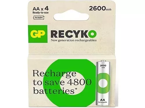 Akumulator GP R6 / AA Recyko+ (naladowany) 2600mAh B4