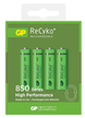 Akumulator GP R03 / AAA Recyko+ (naładowany) 850mAh B4
