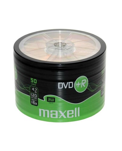 Płyty Maxell DVD+R op. 50szt. szpindel