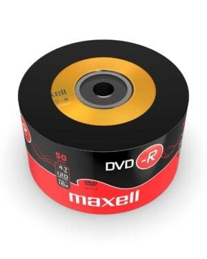 Płyty Maxell DVD-R op. 50szt. szpindel
