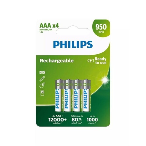 Akumulator Philips R03 / AAA Ready To Use 950mAh B4