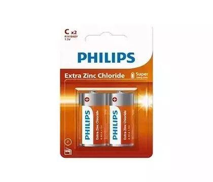 Baterie Philips Longlife R14 / C B2